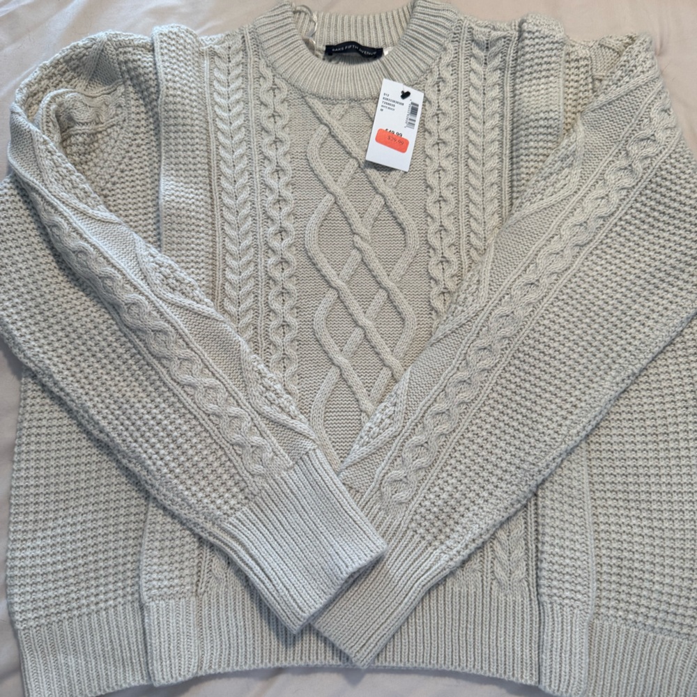 Saks Fifth Avenue Cable Knit Sweater